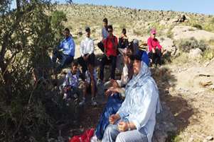 کوهنوردی رییس شبکه بهداشت و درمان مرودشت و کارکنان به مناسبت هفته ملی سلامت
